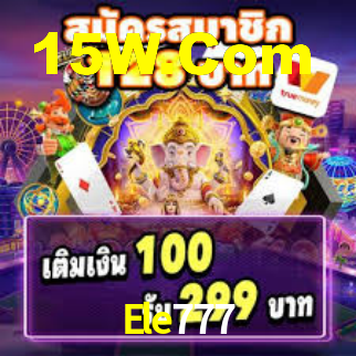 Ele777: A Experiência de Casino com Jogos de Mesa ao Vivo